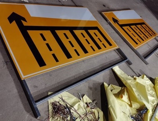 周口周口道路施工标志牌 养护专用标志牌